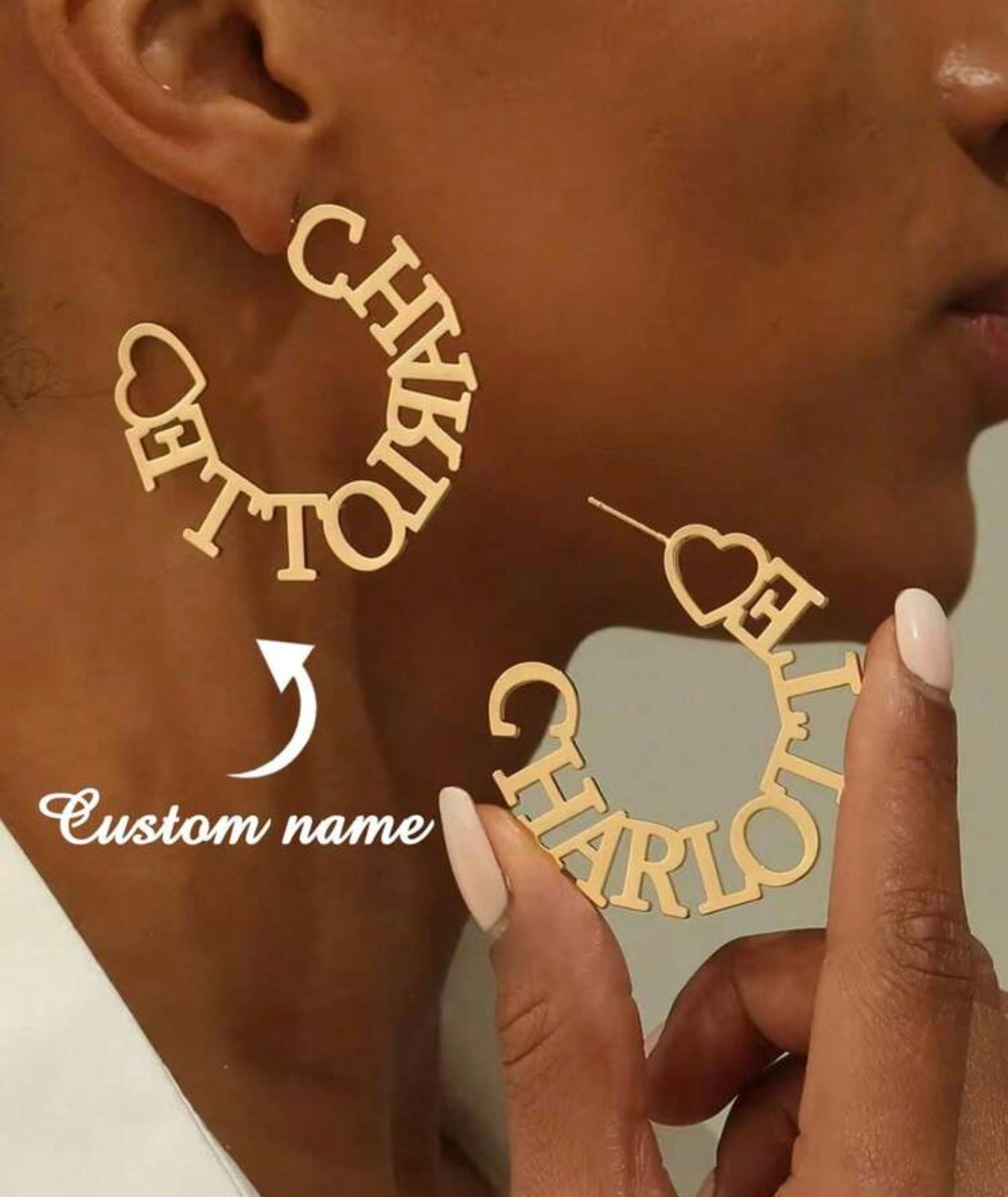 Custom Hoops Earrings