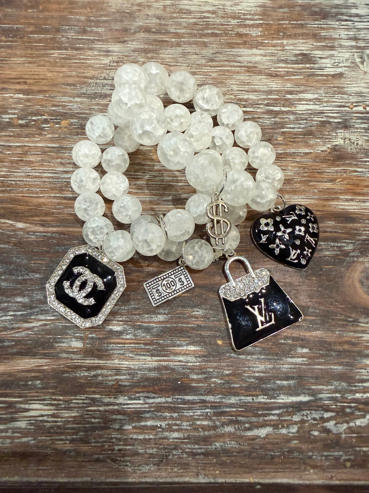 Casual Designer inspired Bling stack