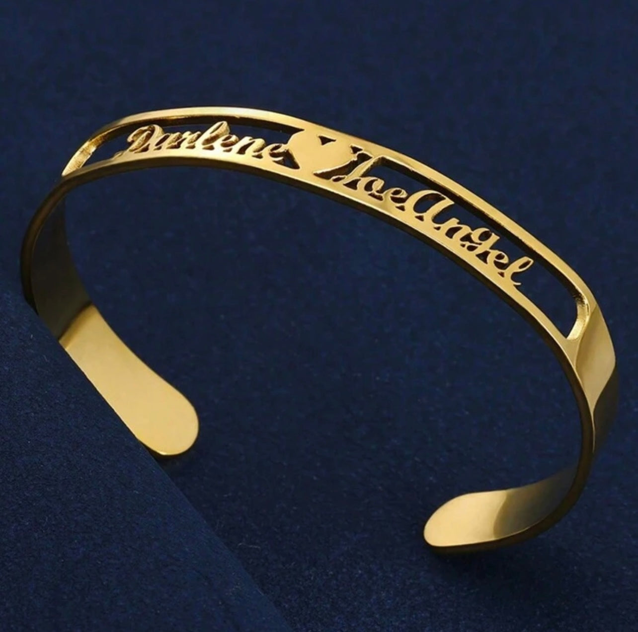 Monogram Double Face Bangle