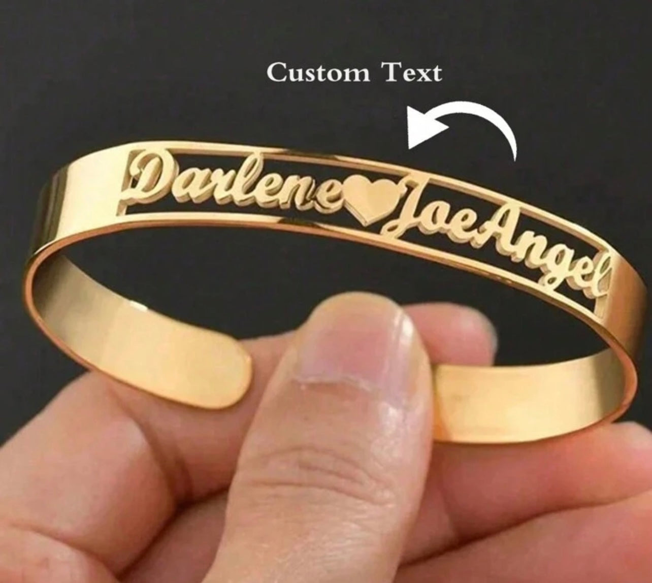 Monogram Double Face Bangle