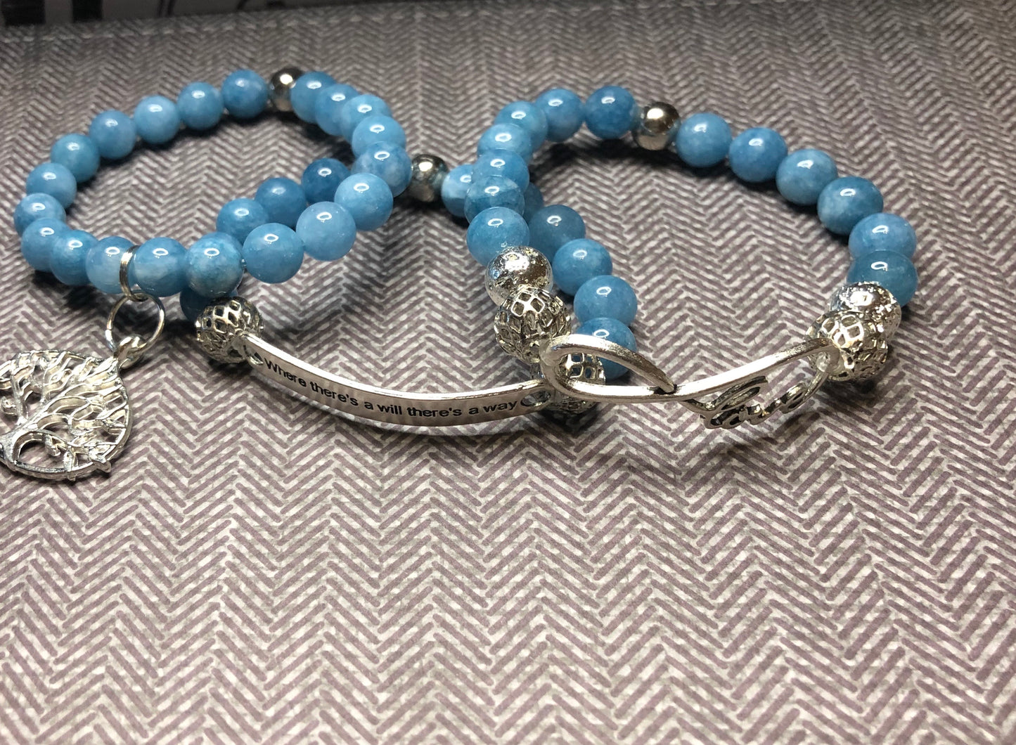 Blue Moon Silver Charmed Stack