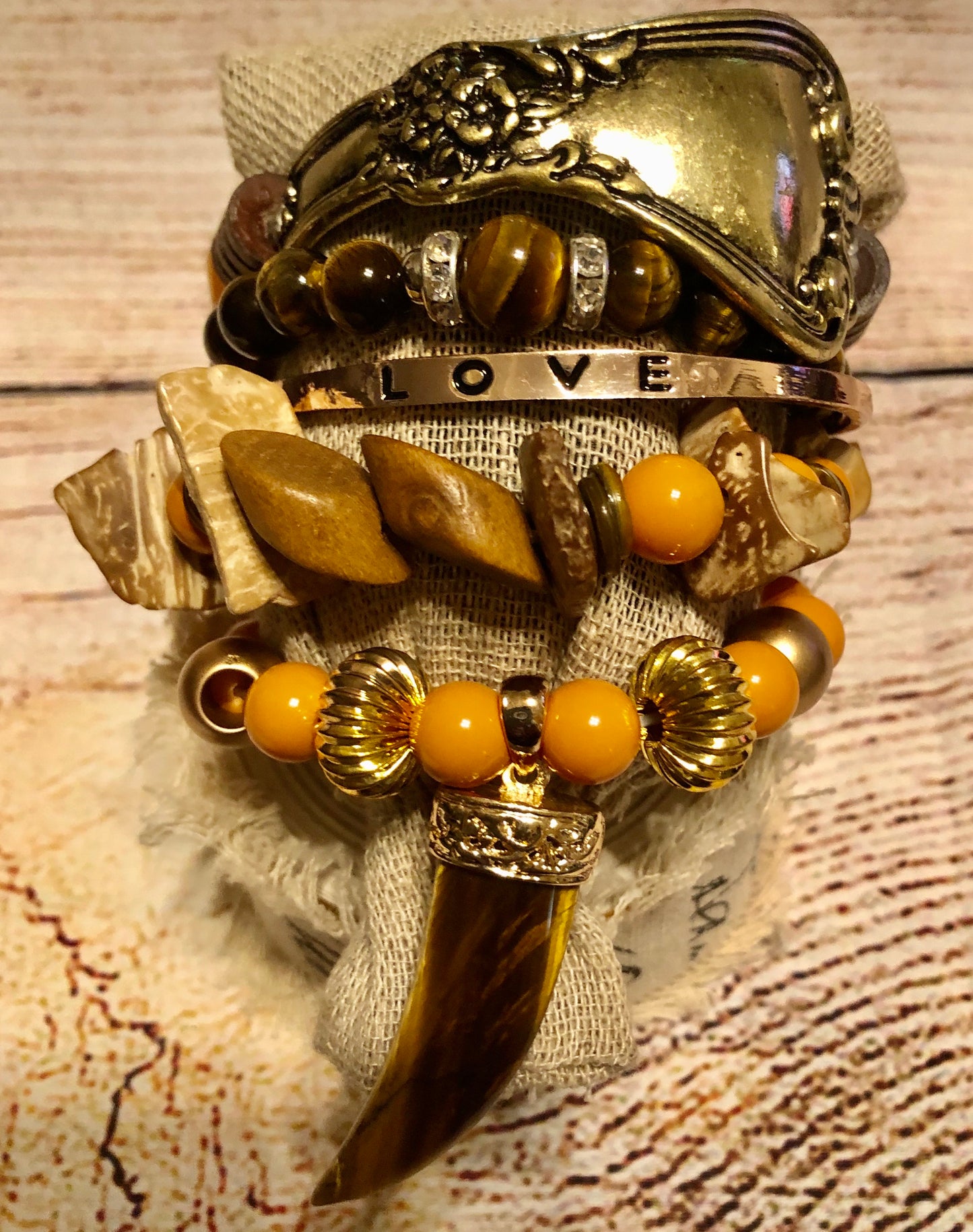 Ethnic Gold Stack