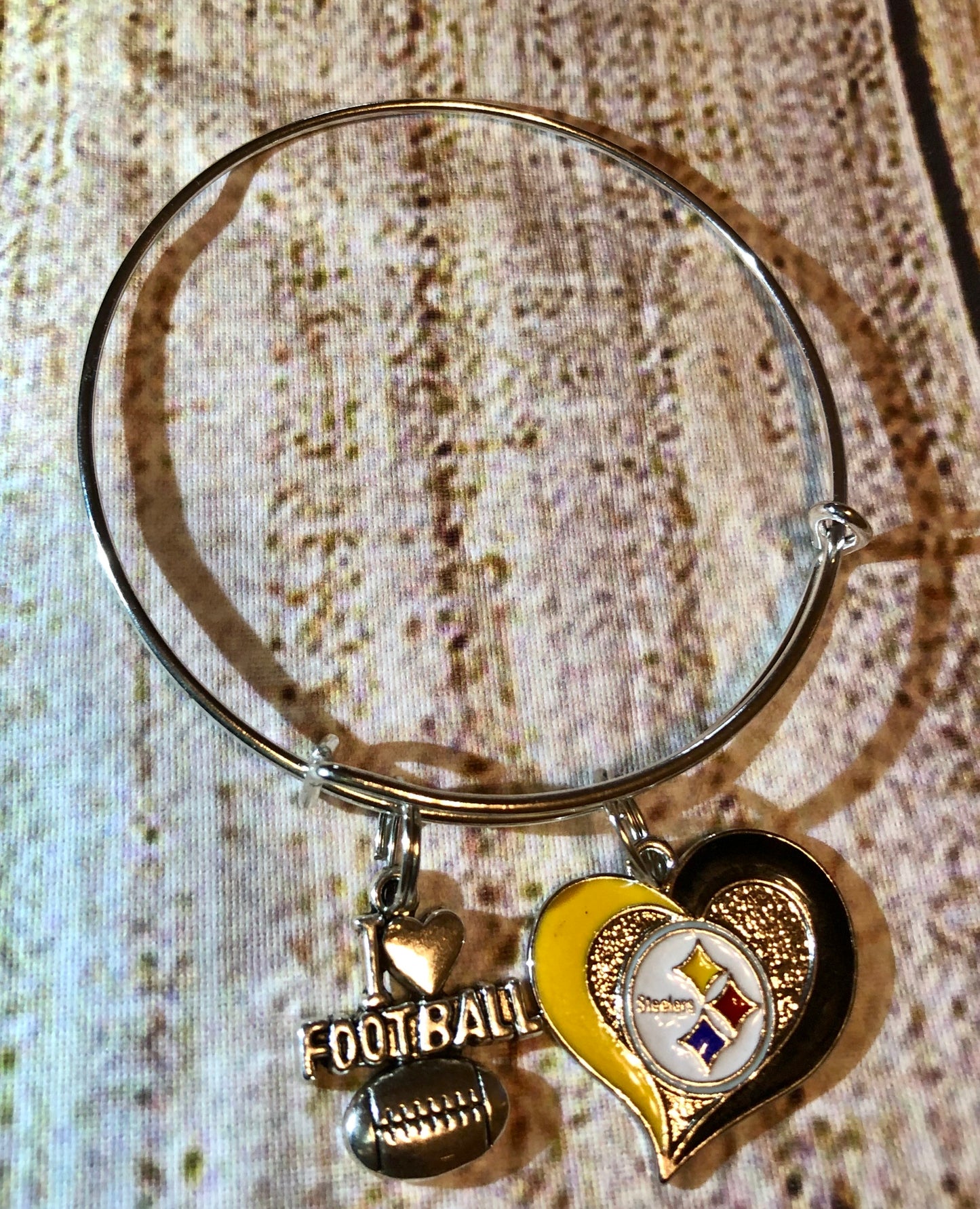 Steelers Charmed Bangle