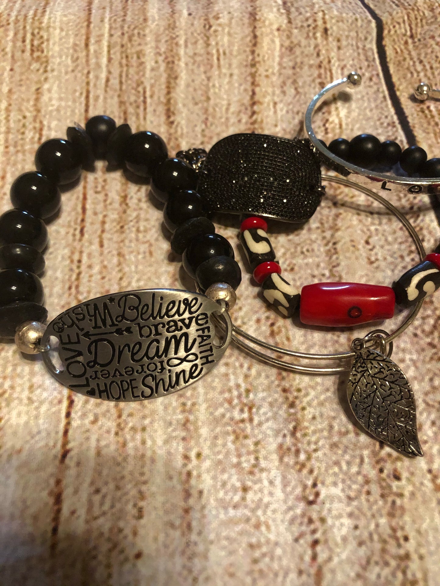 Dream Stone and Black Bling Stack