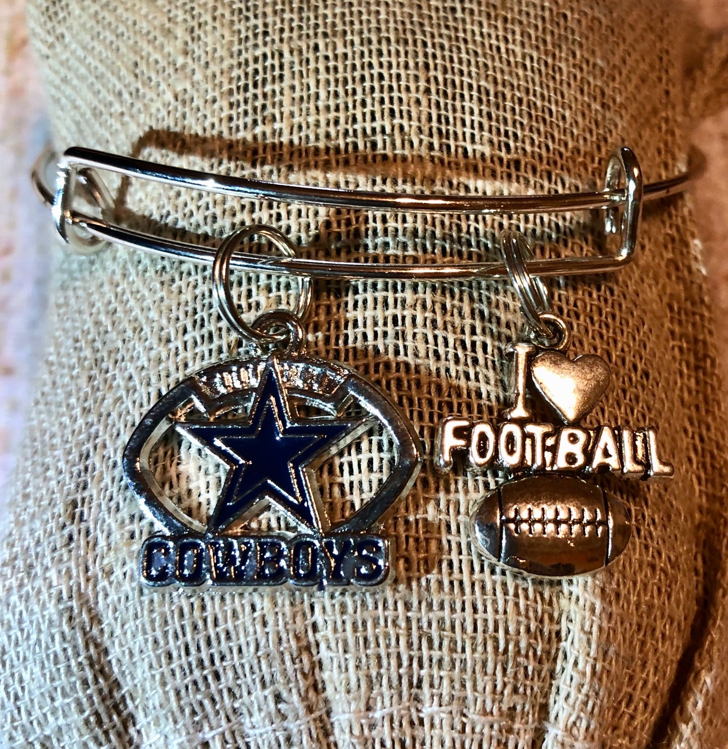 Cowboys Charmed Bangle