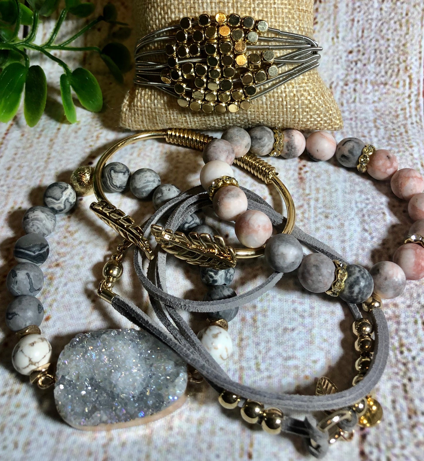Bohemian Design Jewelry Stack 14