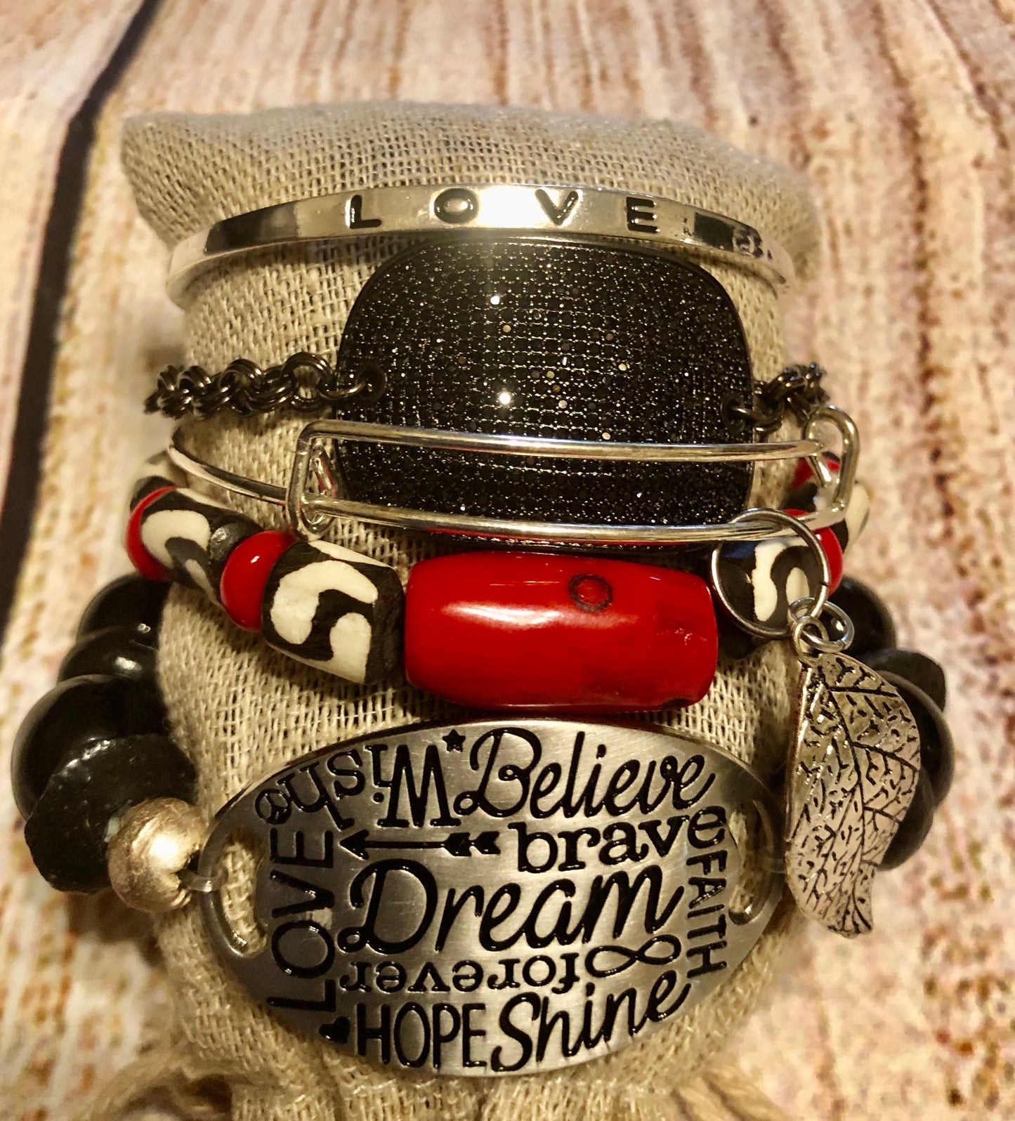 Dream Stone and Black Bling Stack