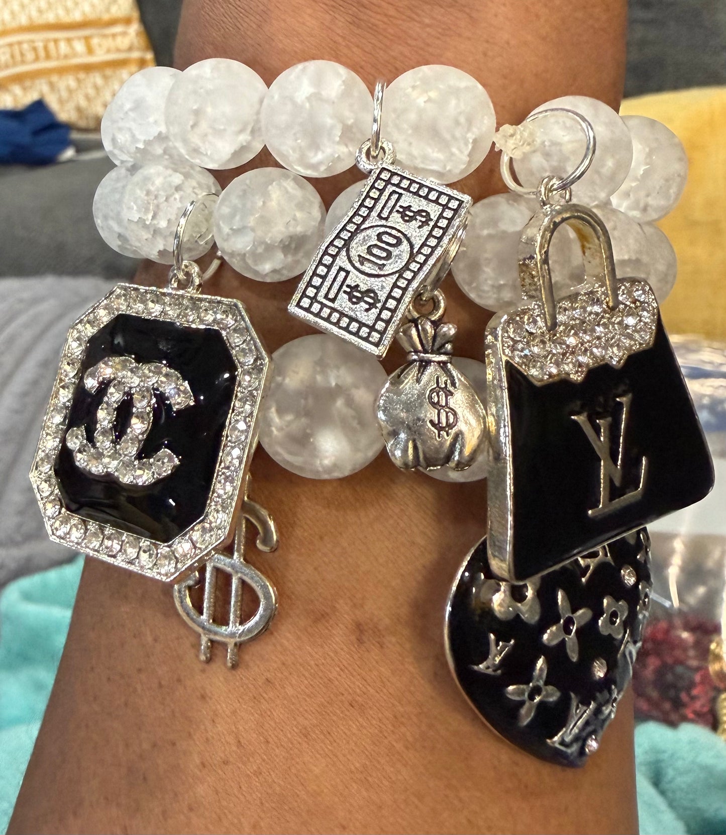 Casual Designer inspired Bling stack