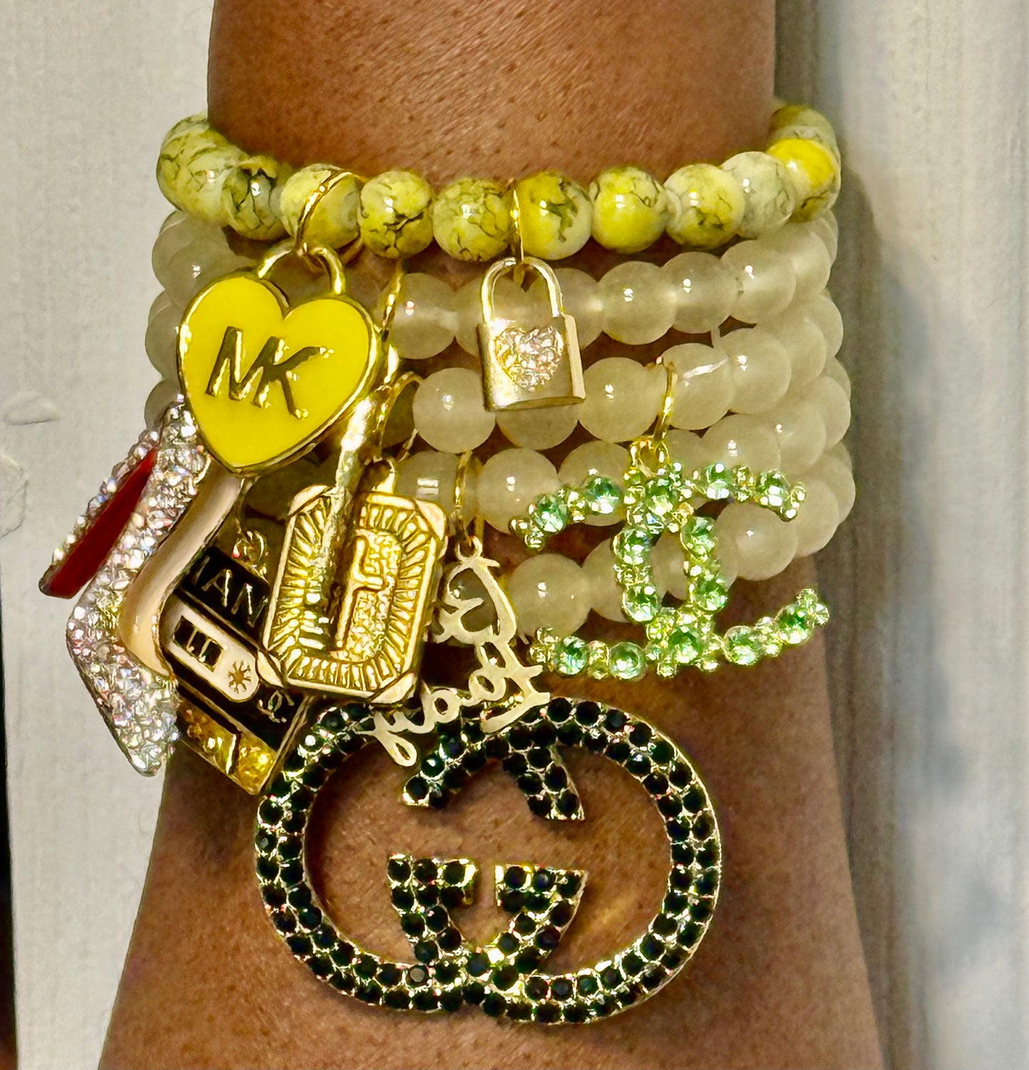 Lime Fetish Charmed Stack