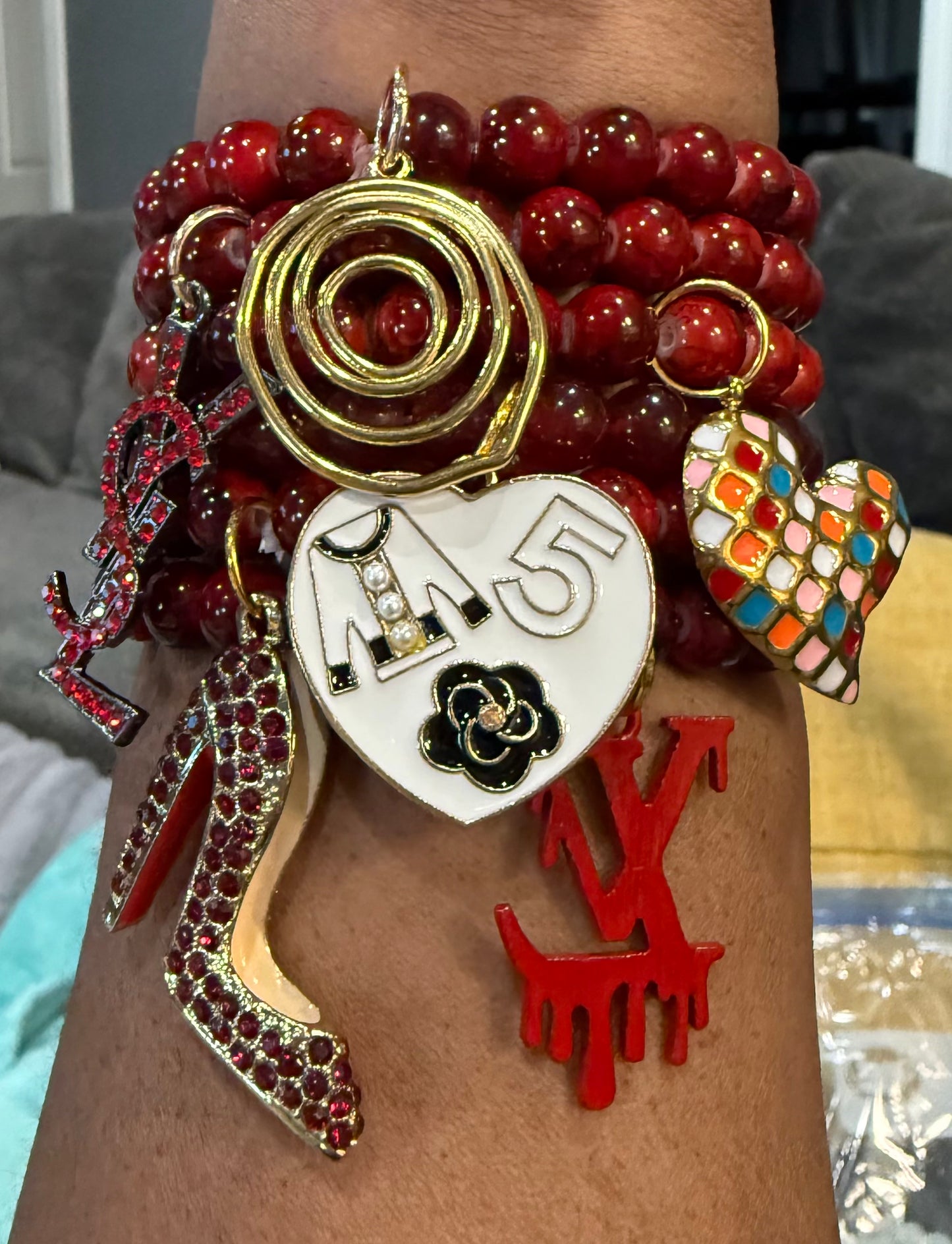 Burgundy Brass