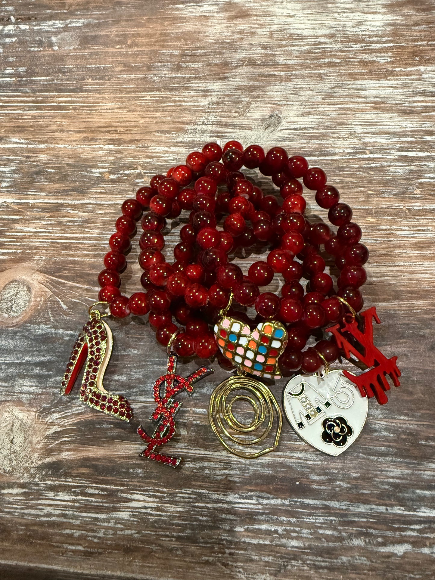 Burgundy Brass