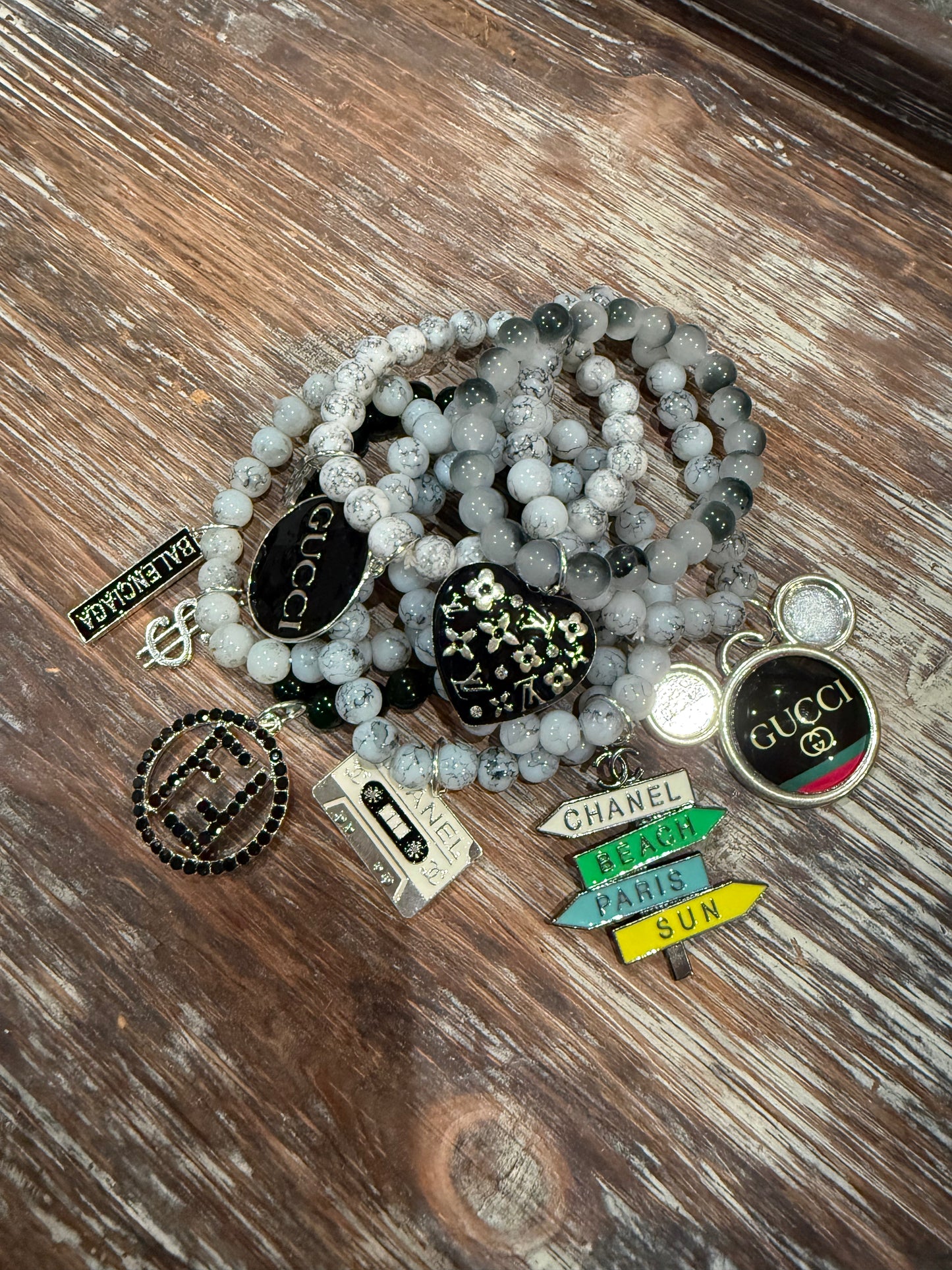Designer Inspired casual mixed Stacks