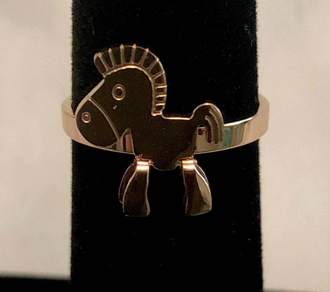 Fashion Rocking Horse Ring
