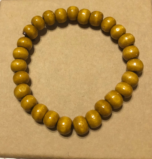 Yellow African Bone Healing Bracelet