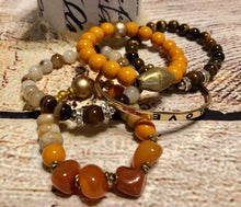 Bohemian Stone & African Brass Stack