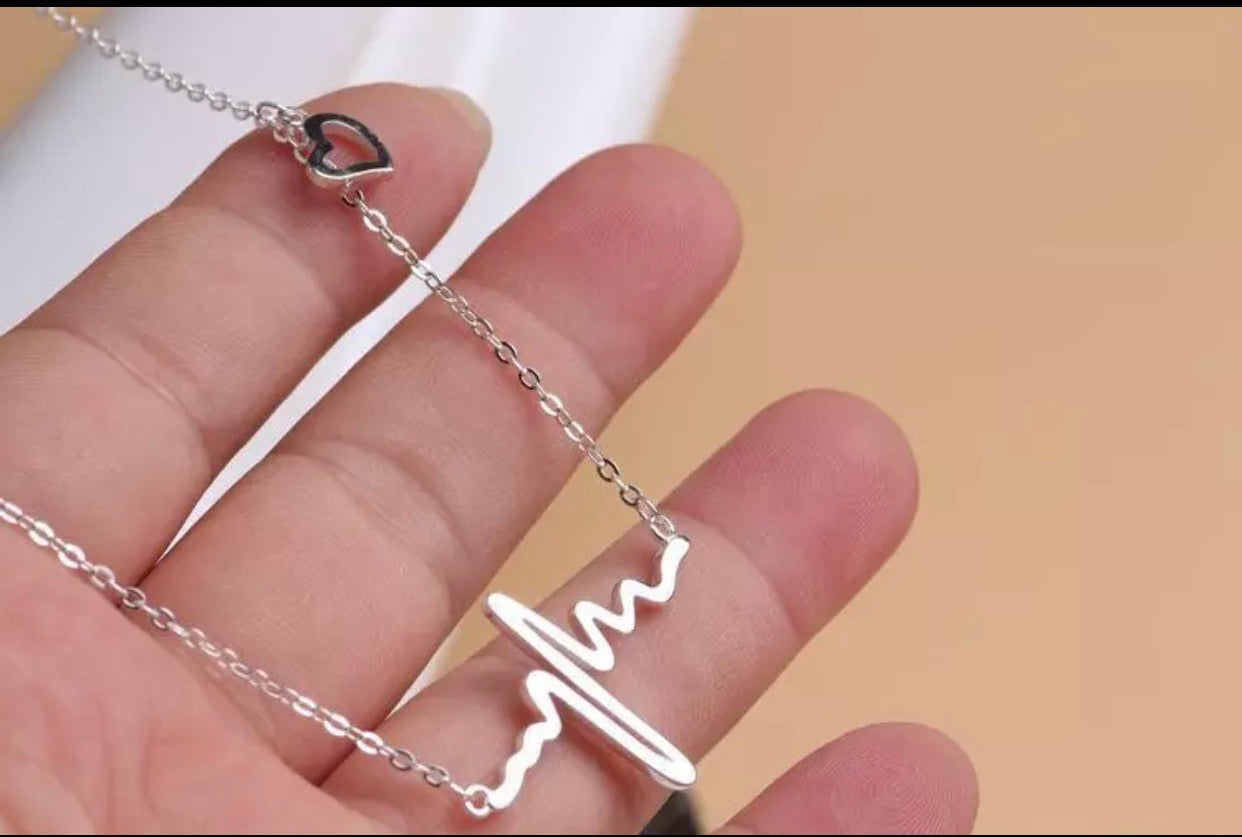 Heart Rhythm Echo Necklace