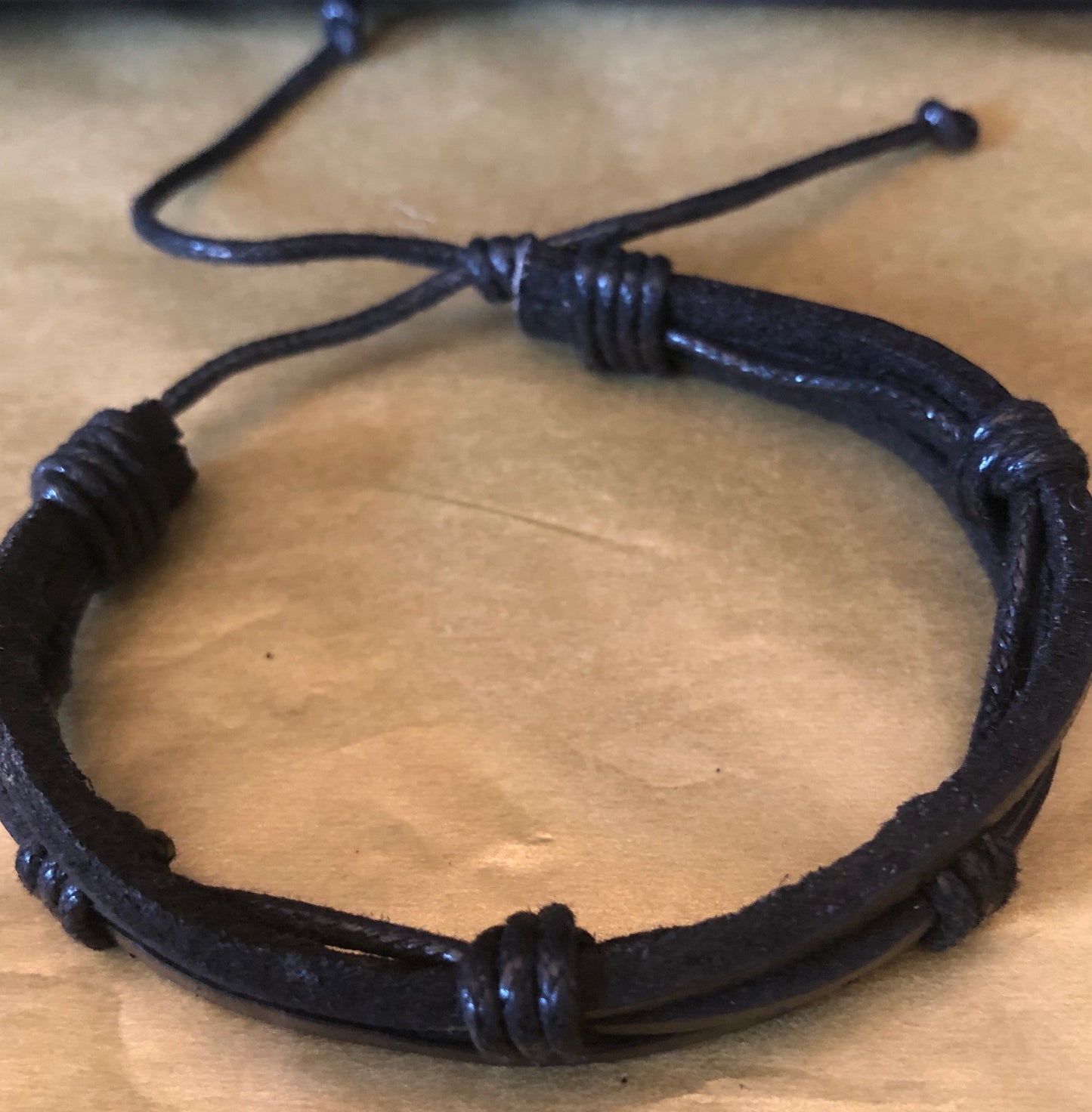 Leather Triple Knot