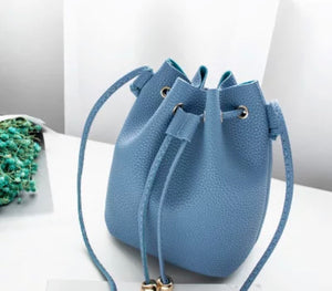 Vintage Blue Hobo Mini Shoulder Handbags