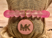 MK Pink Frosted Beaded Bracelet