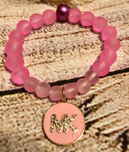 MK Pink Frosted Beaded Bracelet