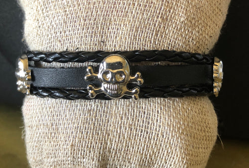 Leather Scull