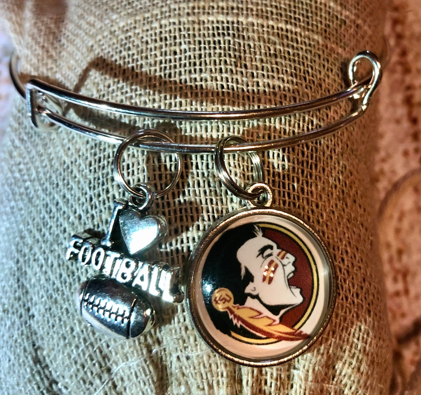 Florida State Seminoles Charmed Bangle 3