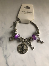Mother’s Love Charmed Bracelet Purple Shine