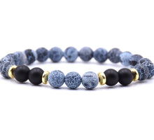 Aromatherapy Essential Oil Diffuser Bracelet Weather Agate Stones