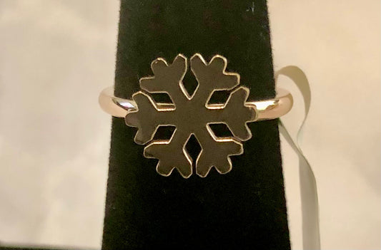 Fashion Snow Flake Ring