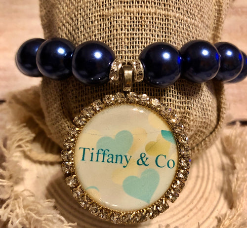 Tiffany Satin Beaded Bracelet