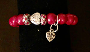 Red Heart Love Bracelet