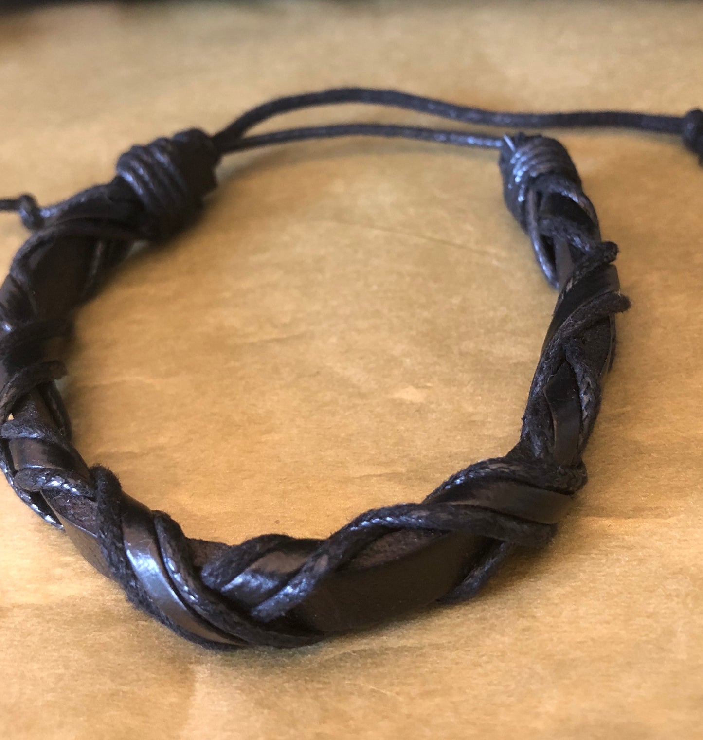 Leather Twist Curl