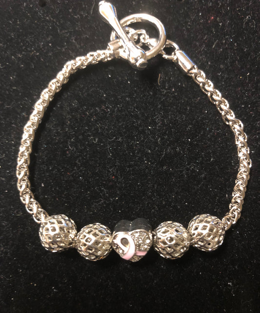 Breast Cancer Link Bracelet