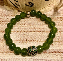 Green Awareness Beaded Bracelet X