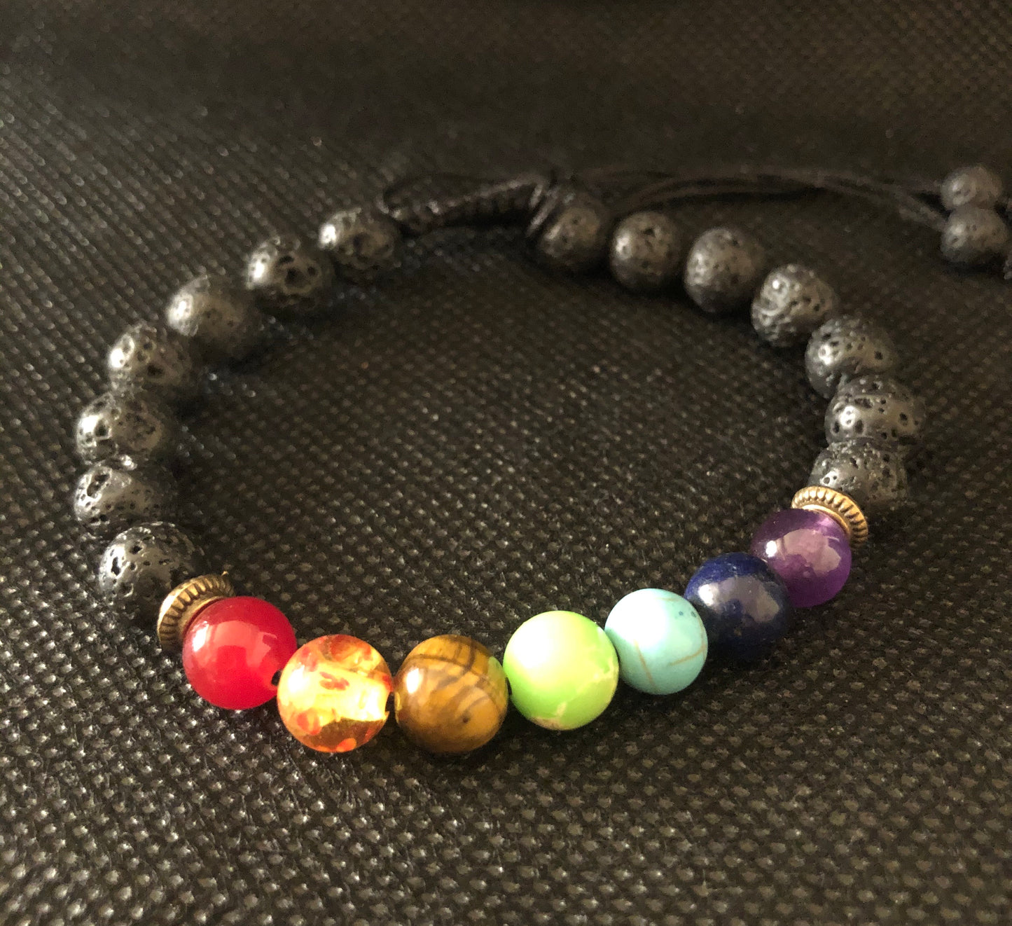 Healing Lava Chakra Stones