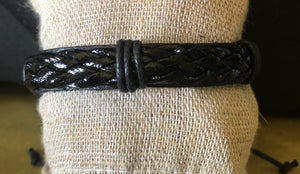 Leather Triple Knot Row