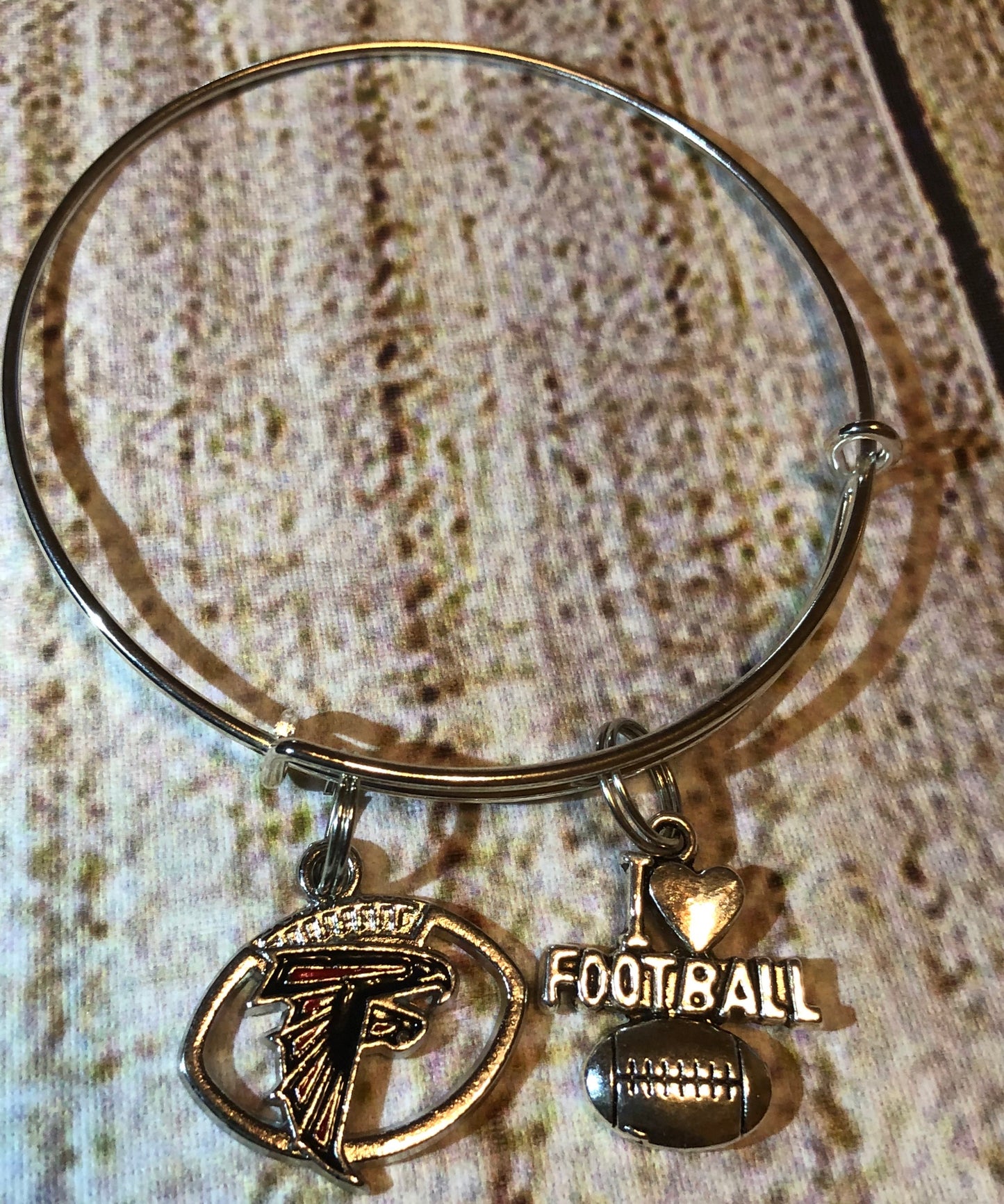 Falcons Charmed Bangle