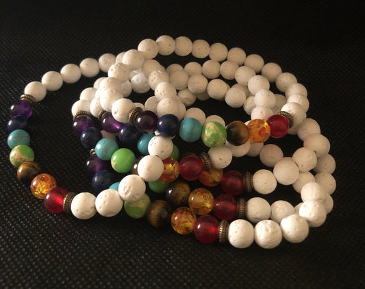 Healing Chakra Stones White