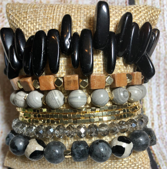 Bohemian Design Jewelry Stack 16