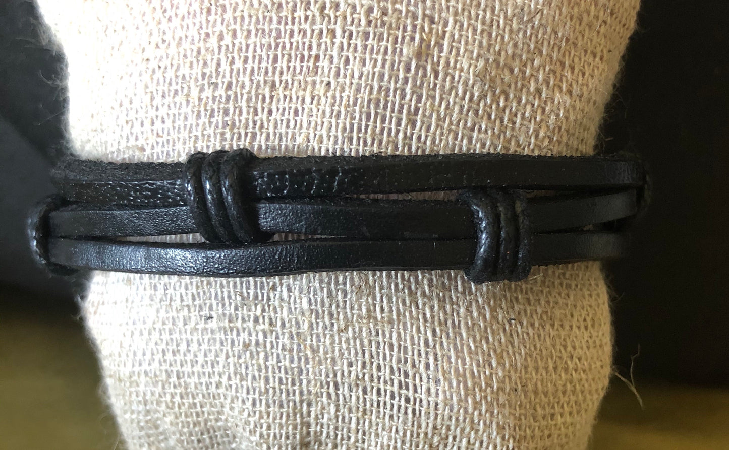 Leather Triple Knot